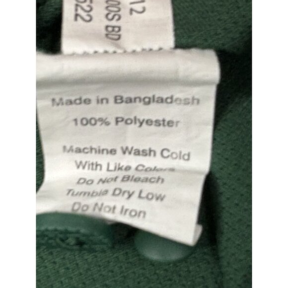 Twillory Athleisure Athlounger Long Sleeve Polo Shirt Mens S Green Performance - Picture 9 of 15